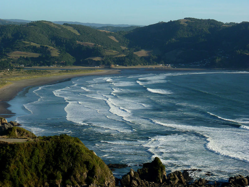 Mehuin coast, Región de los Ríos