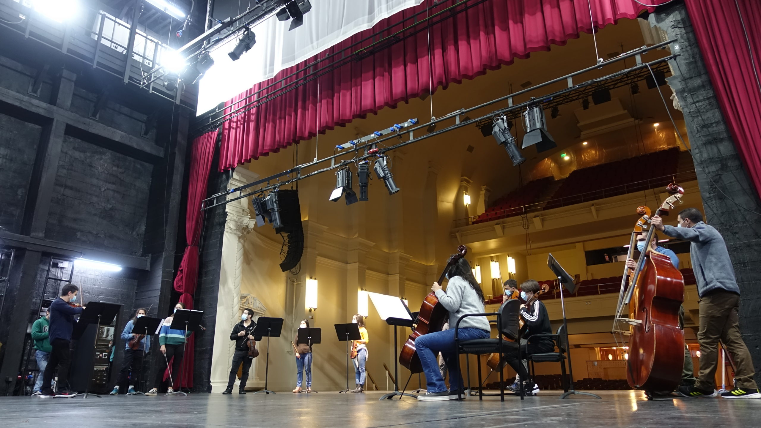 Orquesta Filarmónica de Los Ríos realizará grabaciones en el Teatro Regional Cervantes
