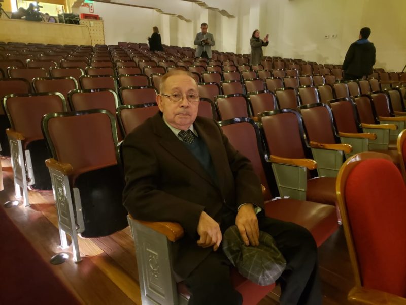 Joaquín Jiménez relata una vida ligada al “Cine Cervantes” como proyeccionista