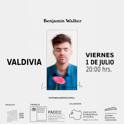 Benjamín Walker en el Teatro Regional Cervantes