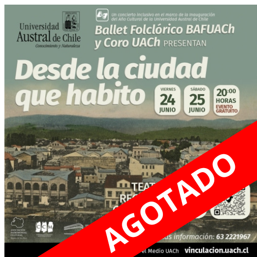 BAFUACH y Coro UACH: “Desde la ciudad que habito” en el Teatro Regional Cervantes