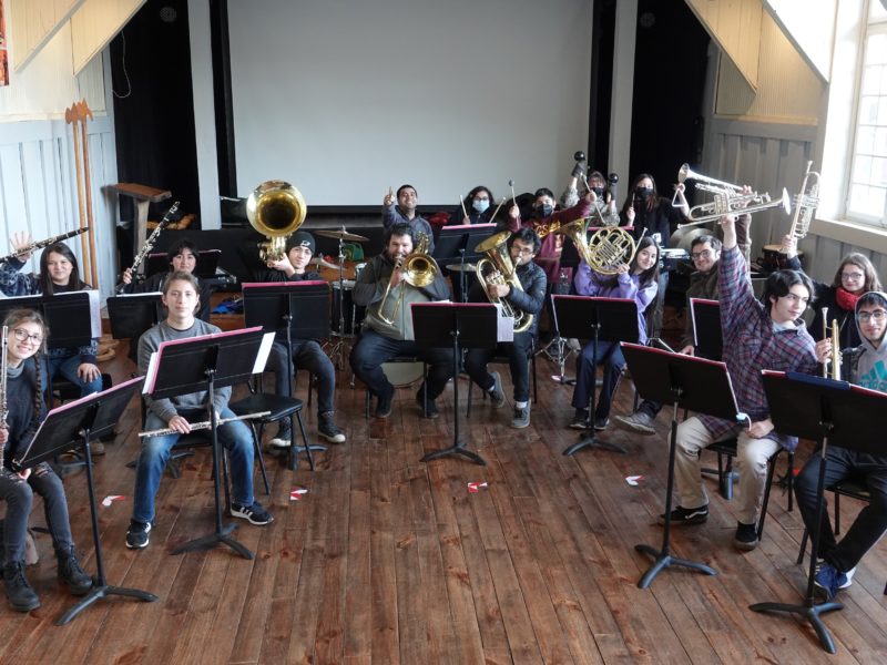 Ensamble de Bronces de Panguipulli se presentará en el Teatro Regional Cervantes con un concierto para estudiantes