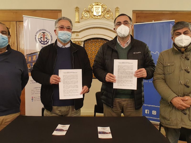 Convenio de colaboración: Cámara de Comercio Detallista, Turismo y Servicios A.G. y la Asociación Patrimonial Cultural estrechan vínculos