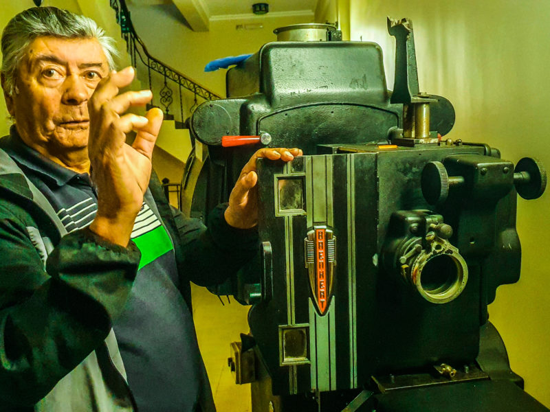 Heriberto Vargas, ex proyeccionista del Cine Cervantes: “Haber trabajado acá fue una de las experiencias más lindas de mi vida”