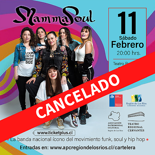 [EVENTO CANCELADO] “Mamma Soul” en el Teatro Regional Cervantes de Valdivia