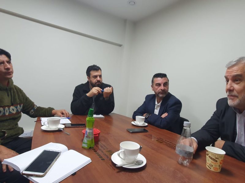 Presidente de la ANEF visitó el Teatro Regional Cervantes en Valdivia