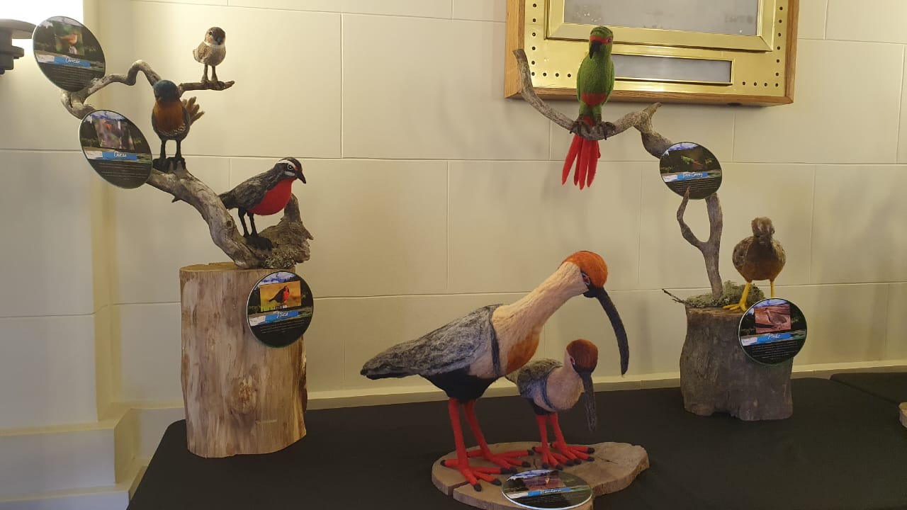 Esculturas en Fieltro Agujado se presentarán en el Teatro Regional Cervantes