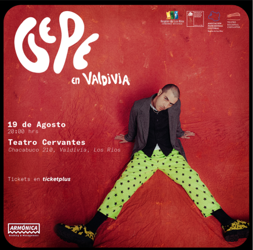 “Gepe” en el Teatro Regional Cervantes