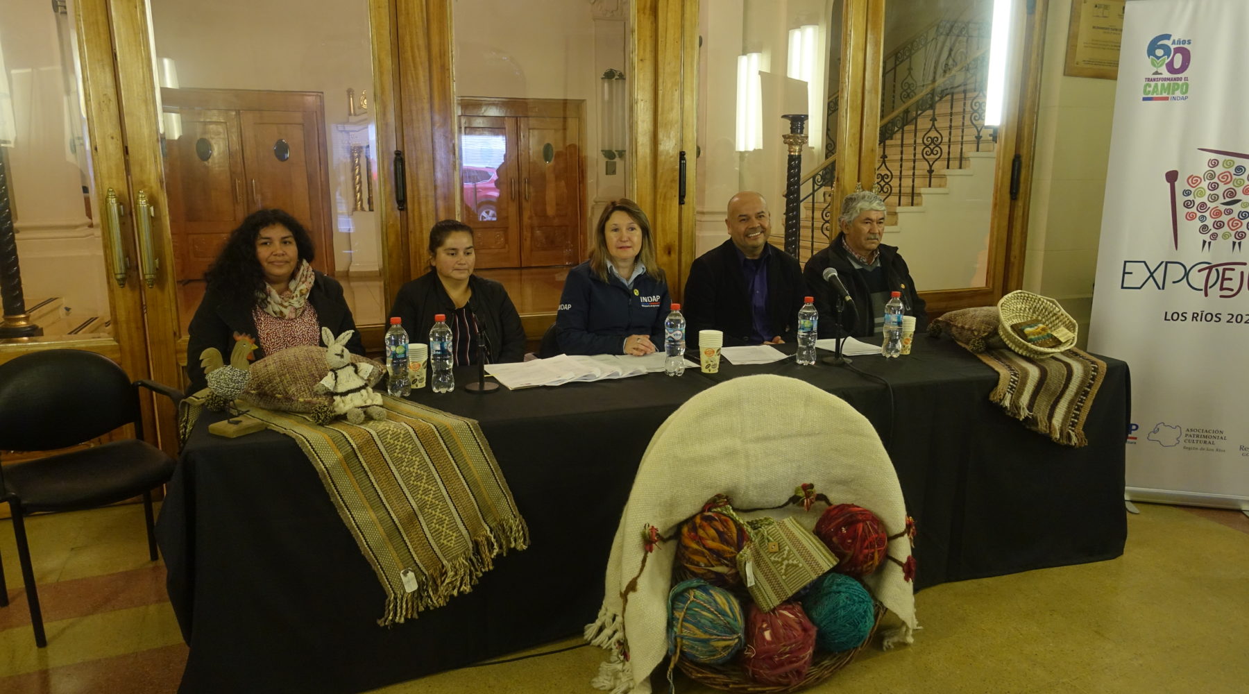 Lanzamiento de la 7° versión de la Expo Tejidos se llevó a cabo en el Teatro Regional Cervantes