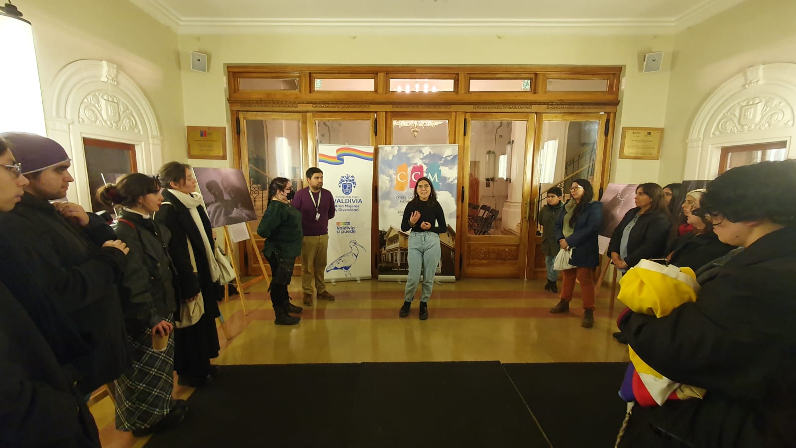 Expo Visib-Les se podrá visitar en el Teatro Regional Cervantes hasta el próximo 10 de julio