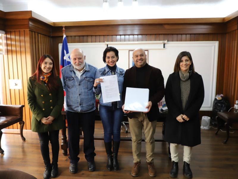 Entregaron estudio sobre el Fuerte San José de Alcudia de Río Bueno