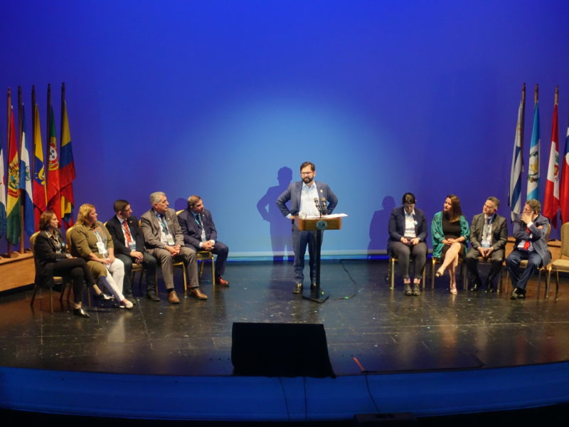 Con la presencia del Presidente Boric se dio por inaugurado Congreso Iberoamericano de Municipalistas