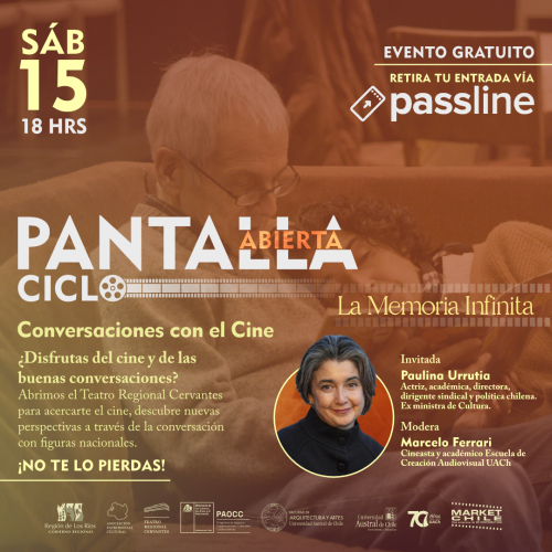 La Memoria Infinita en el Teatro Regional Cervantes de Valdivia
