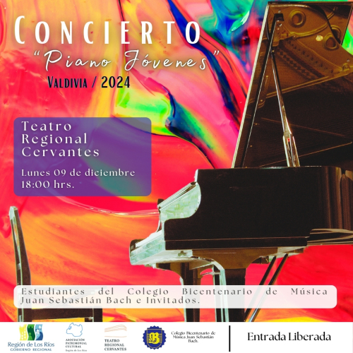 Colegio Bicentenario de Música Juan Sebastián Bach: Concierto Piano Jóvenes